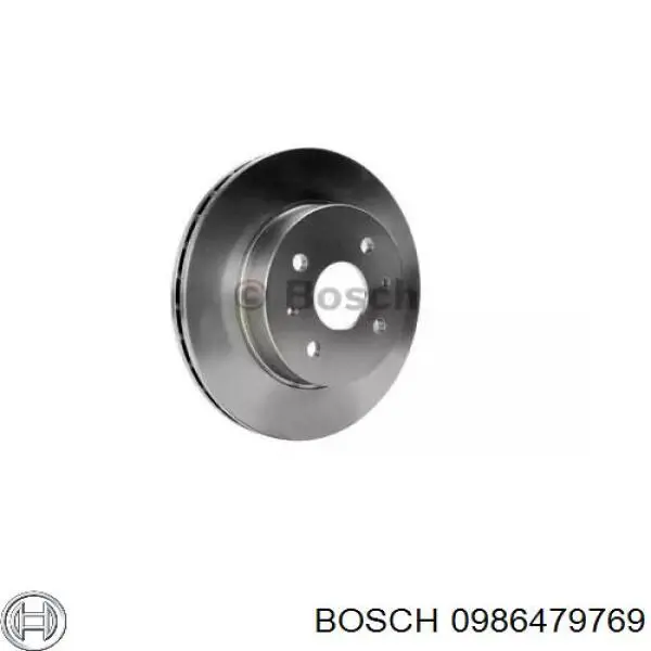 Передние тормозные диски 0986479769 Bosch