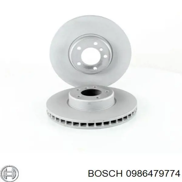 0986479774 Bosch диск тормозной передний