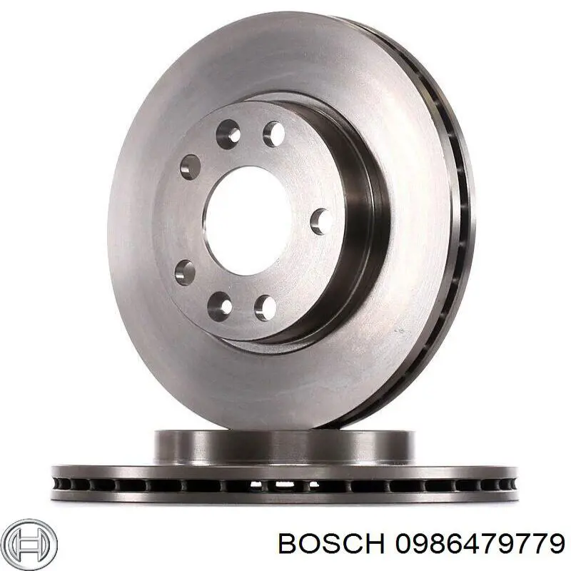 0986479779 Bosch диск тормозной передний