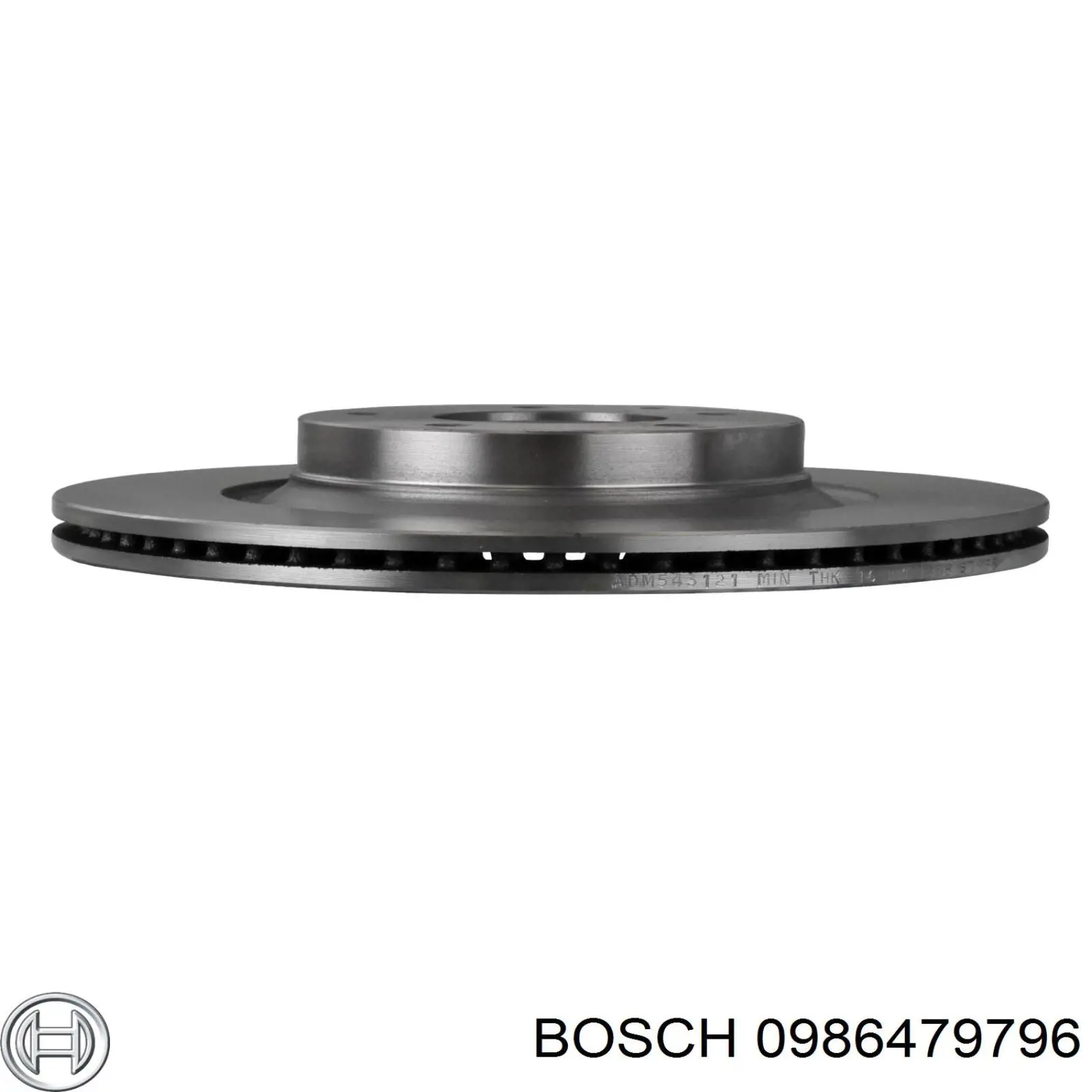Купить 0986479796 Bosch Диск тормозной задний