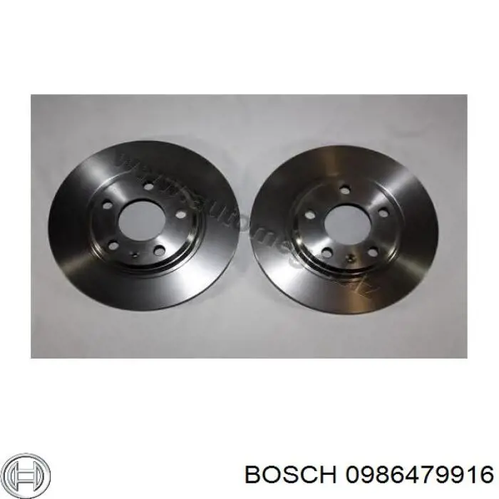 Купить 0986479916 Bosch Ротор тормозной