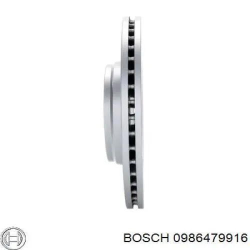 Передний тормозной диск Bosch 0986479916