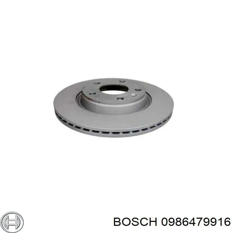 Тормоз дисковый передний Bosch 0986479916 цена, от 39.60 USD