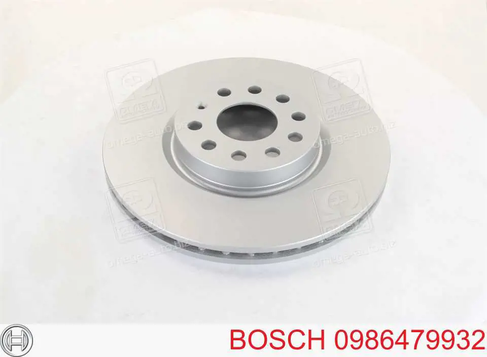 0986479932 Bosch диск тормозной передний