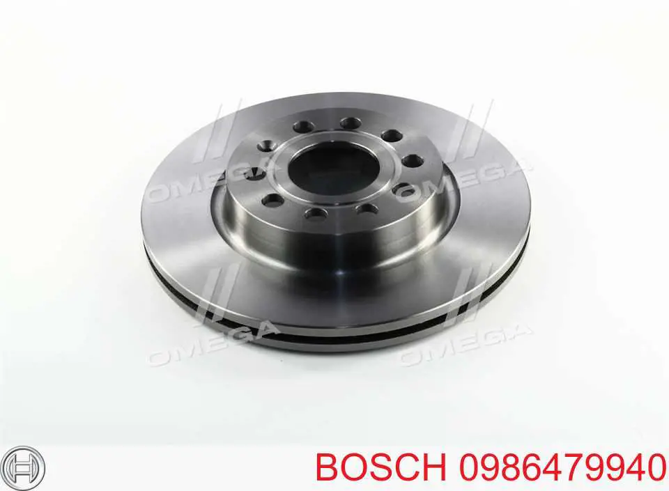 0986479940 Bosch диск тормозной передний