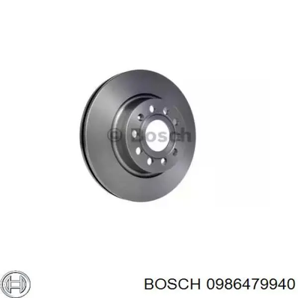 Купить 0986479940 Bosch Ротор тормозной