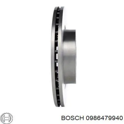 Передний тормозной диск Bosch 0986479940
