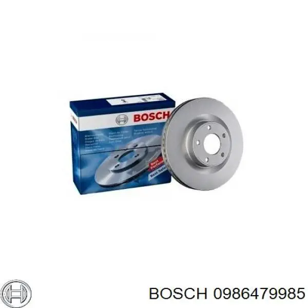Диск гальмівний задній 0986479985 Bosch