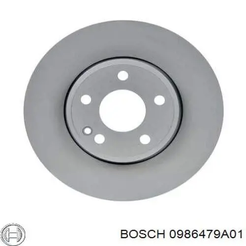 0986479A01 Bosch disco do freio dianteiro