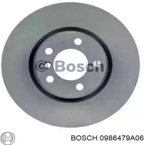 0986479A06 Bosch диск тормозной передний