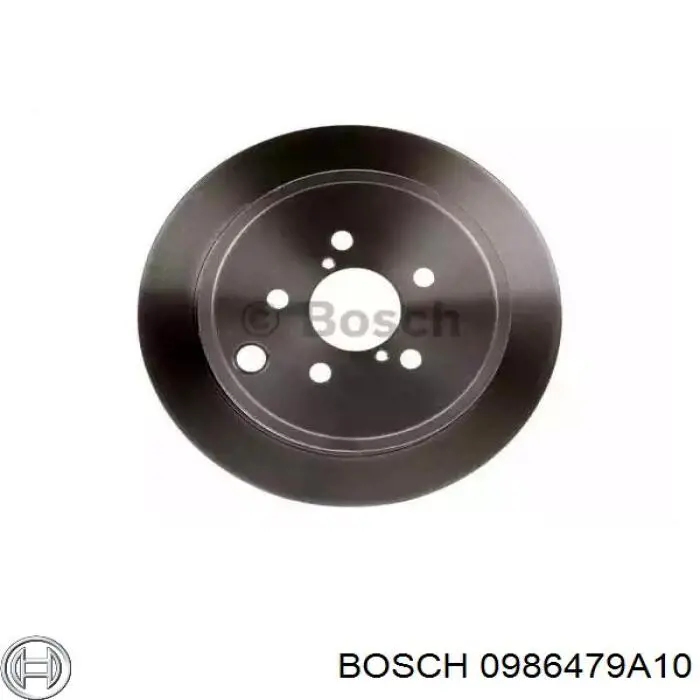 Тормозные диски 0986479A10 Bosch