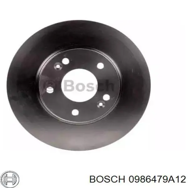 0986479A12 Bosch передние тормозные диски
