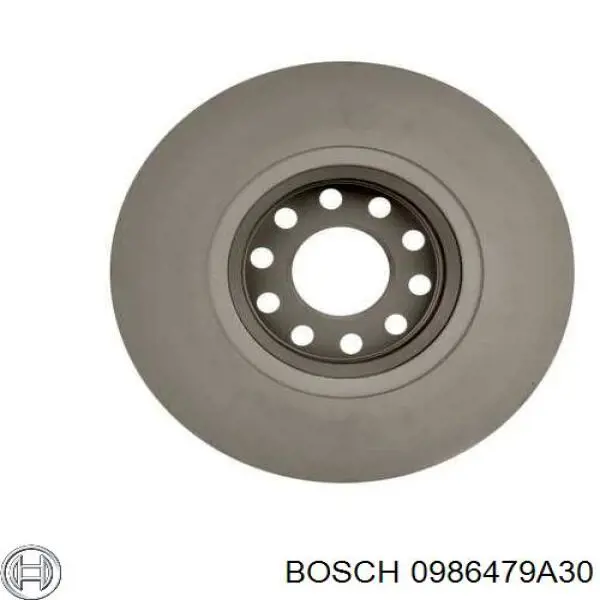 0986479A30 Bosch передние тормозные диски