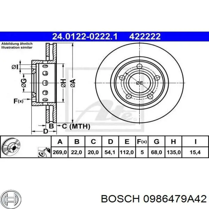 0986479A42 Bosch