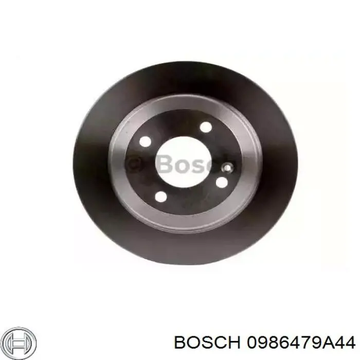 Тормозные диски 0986479A44 Bosch