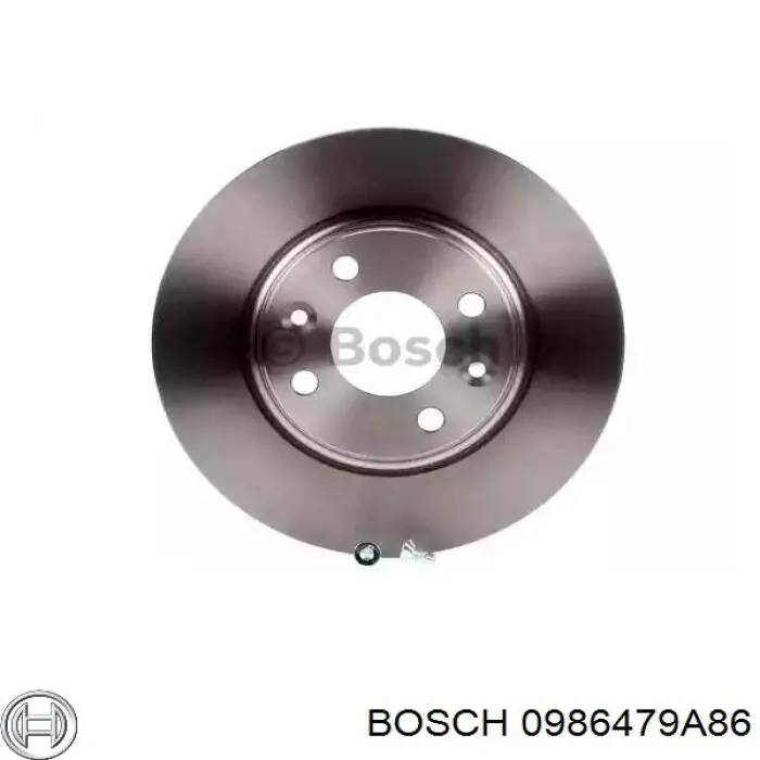 Передние тормозные диски 0986479A86 Bosch