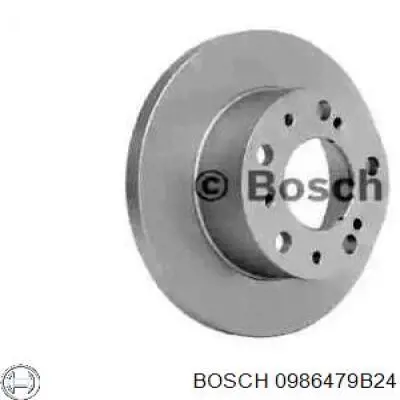 0 986 479 B24 Bosch диск тормозной передний
