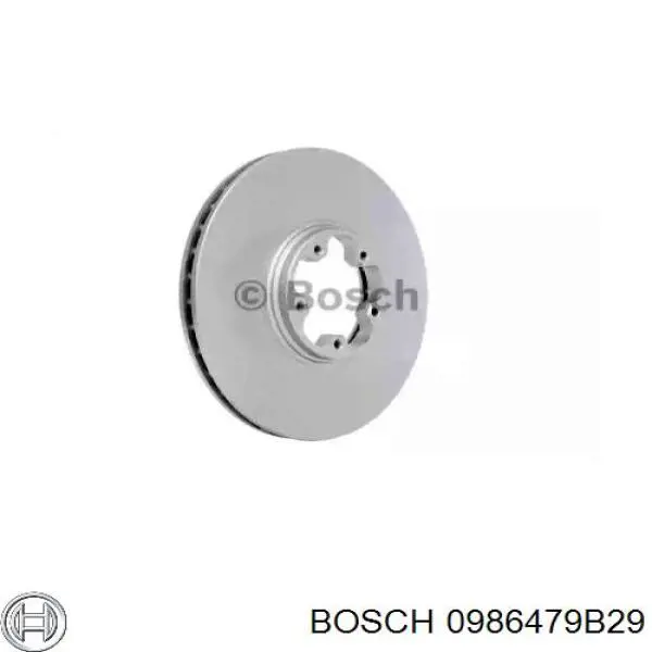 0986479B29 Bosch диск тормозной передний