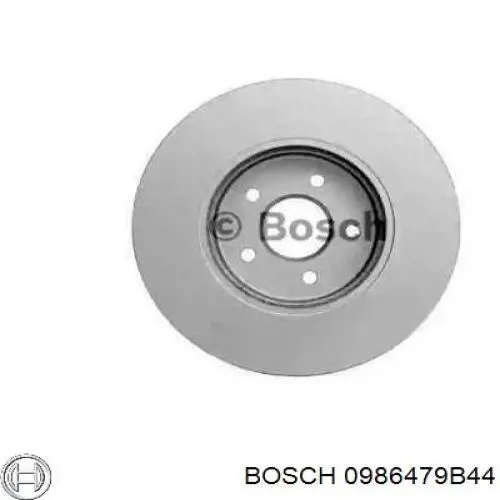 0986479B44 Bosch диск тормозной передний