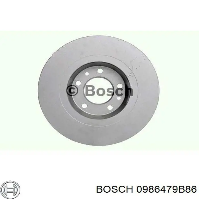0986479B86 Bosch диск тормозной задний