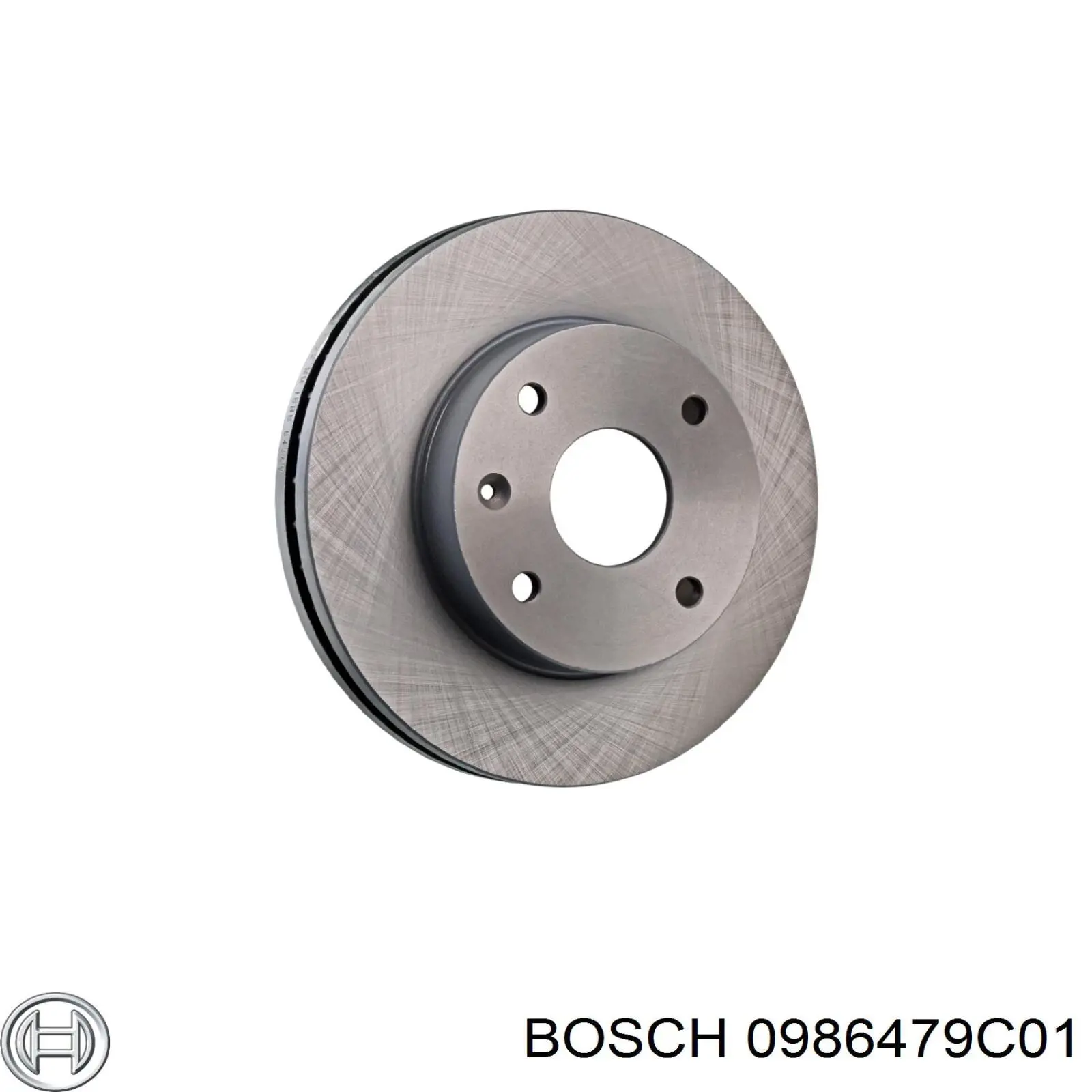 Диск гальмівний передній 0986479C01 Bosch