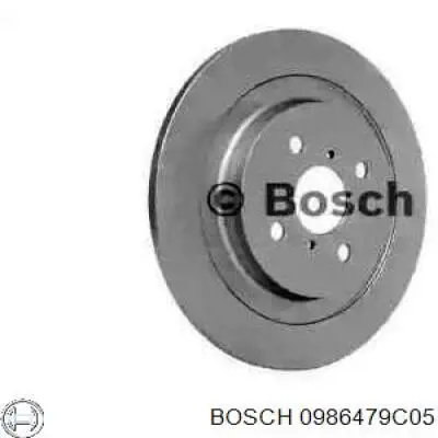 0 986 479 C05 Bosch диск тормозной задний