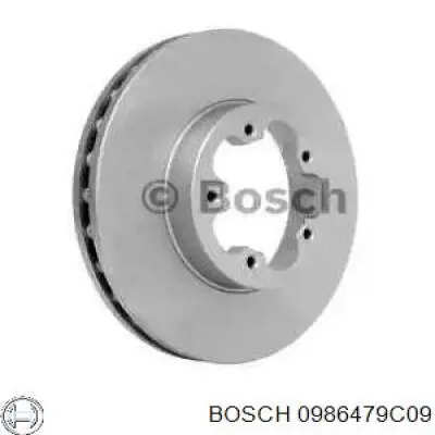 Передние тормозные диски 0986479C09 Bosch