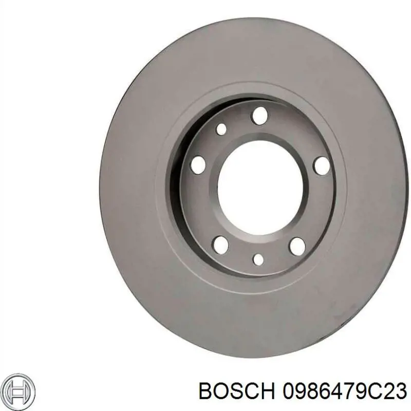 0 986 479 C23 Bosch disco do freio traseiro