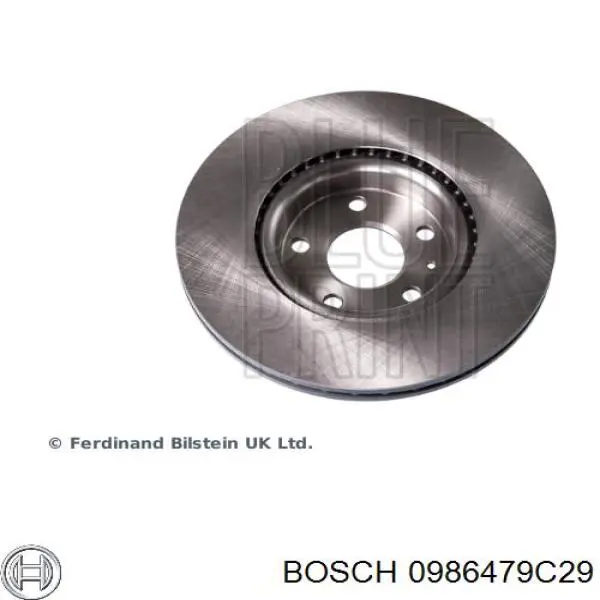 Купить 0986479C29 Bosch Ротор тормозной
