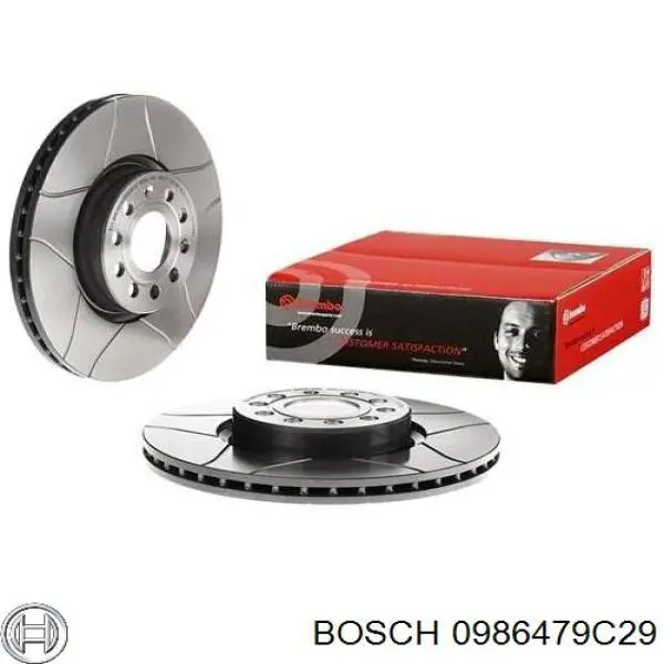 Передний тормозной диск Bosch 0986479C29