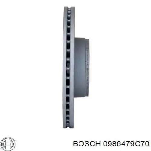 0 986 479 C70 Bosch передние тормозные диски
