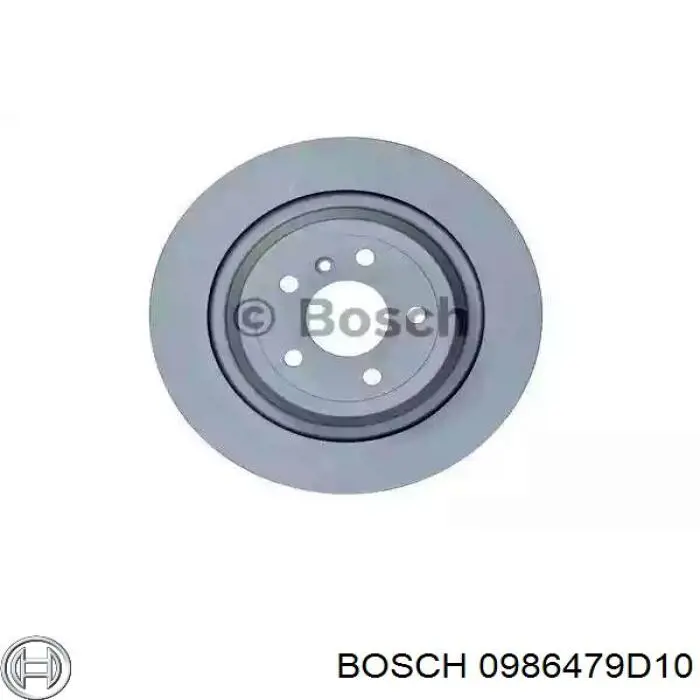 Тормозные диски 0986479D10 Bosch