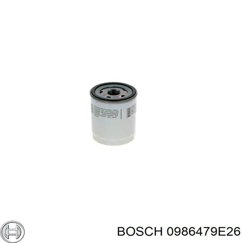 0 986 479 E26 Bosch диск тормозной передний