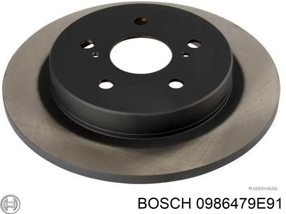 Задний тормозной диск Bosch 0986479E91 цена, от 36.65 USD