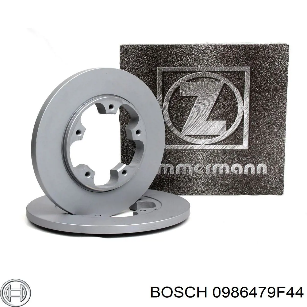 Тормозные диски 0986479F44 Bosch