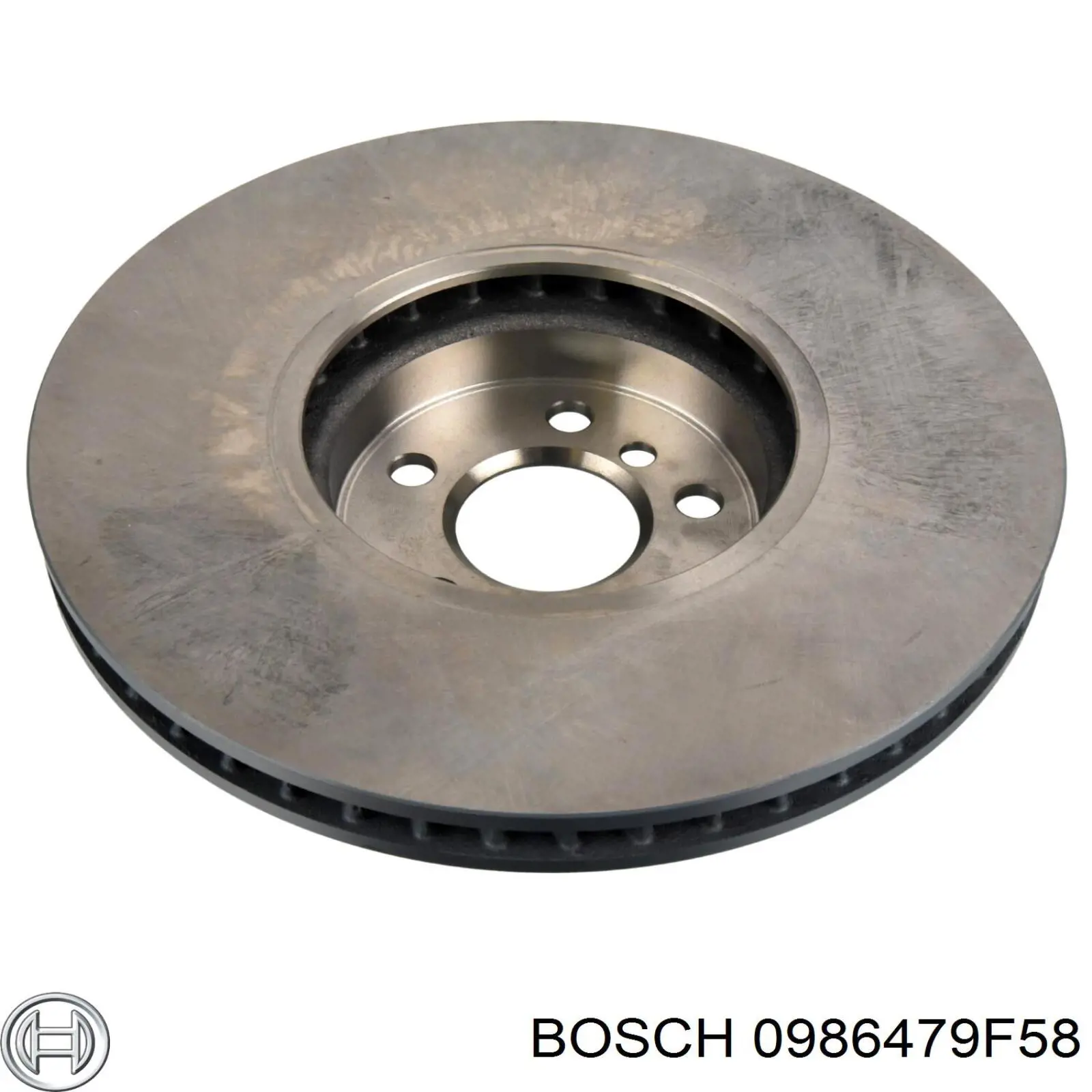 Freno de disco delantero 0986479F58 Bosch