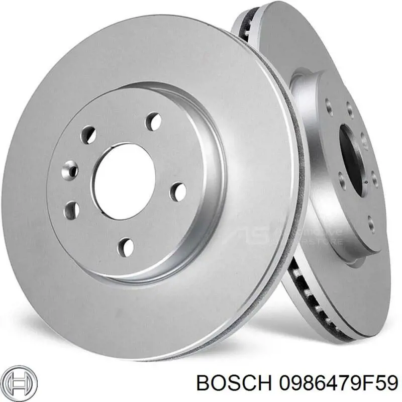 Купить 0986479F59 Bosch Ротор тормозной