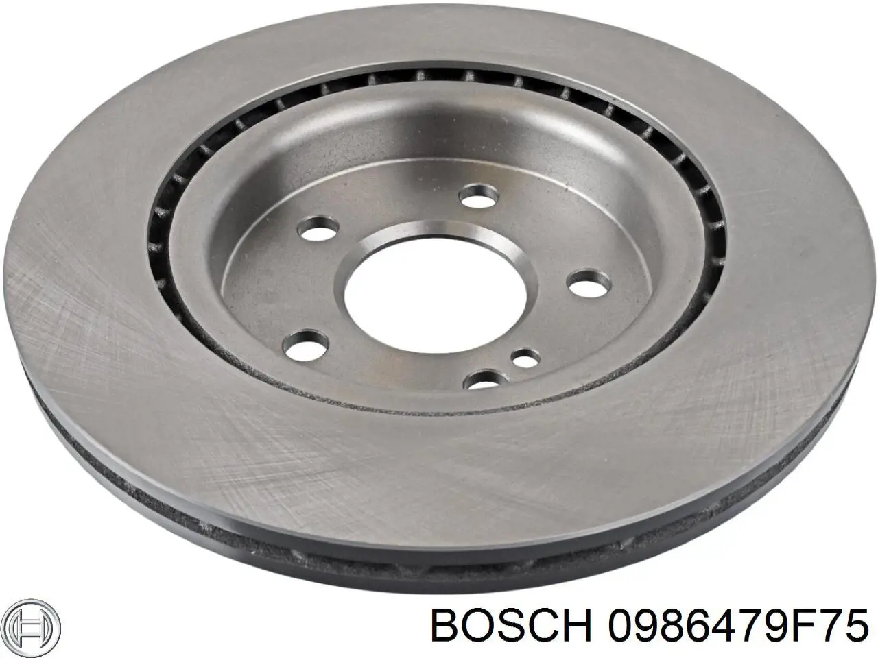 Тормозные диски 0986479F75 Bosch