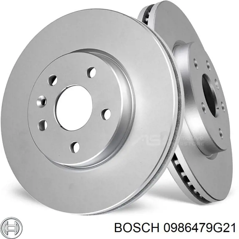 Тормозные диски 2AMV9885AC Chrysler