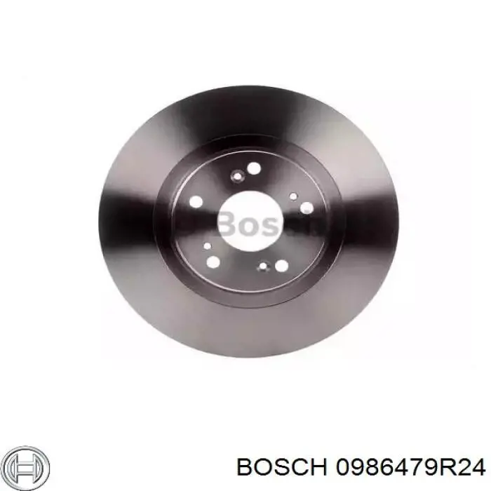 0986479R24 Bosch диск тормозной передний