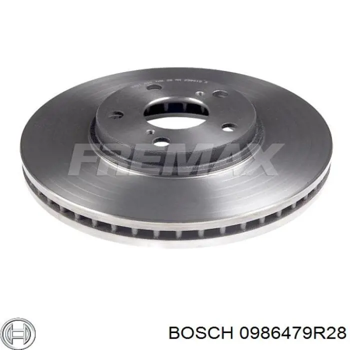 Купить 0986479R28 Bosch Ротор тормозной