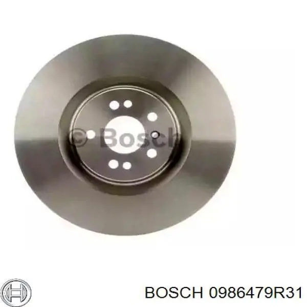 0986479R31 Bosch диск тормозной передний