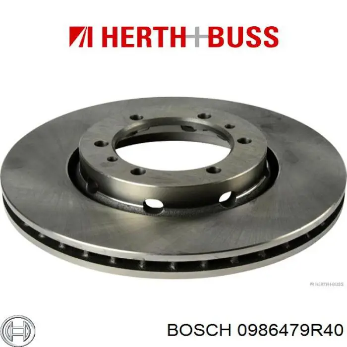 Передний тормозной диск Bosch 0986479R40