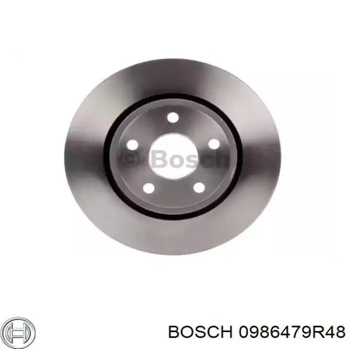 Передние тормозные диски 0986479R48 Bosch