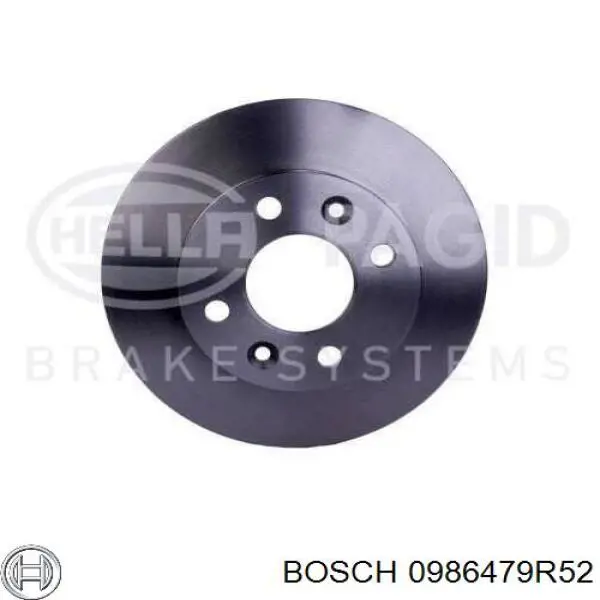 0986479R52 Bosch тормозные диски
