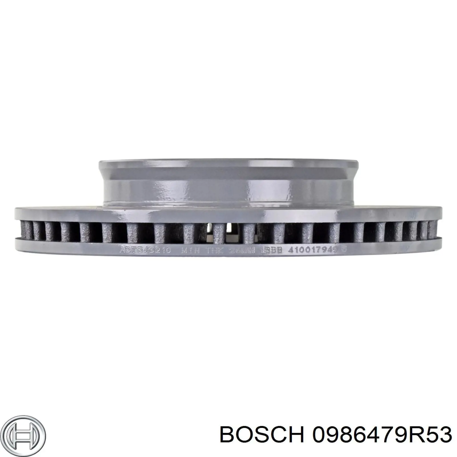 Тормоз дисковый передний Bosch 0986479R53 цена, от 34.81 USD