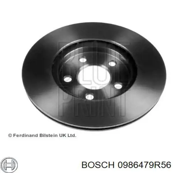 Купить 0986479R56 Bosch Ротор тормозной