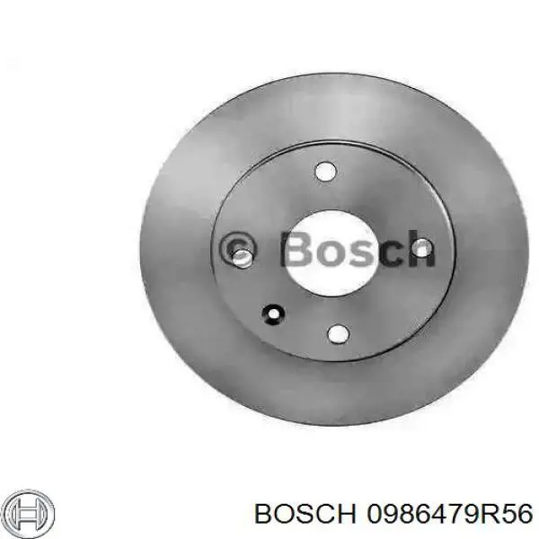 Тормоз дисковый передний Bosch 0986479R56 цена, от 21.56 USD