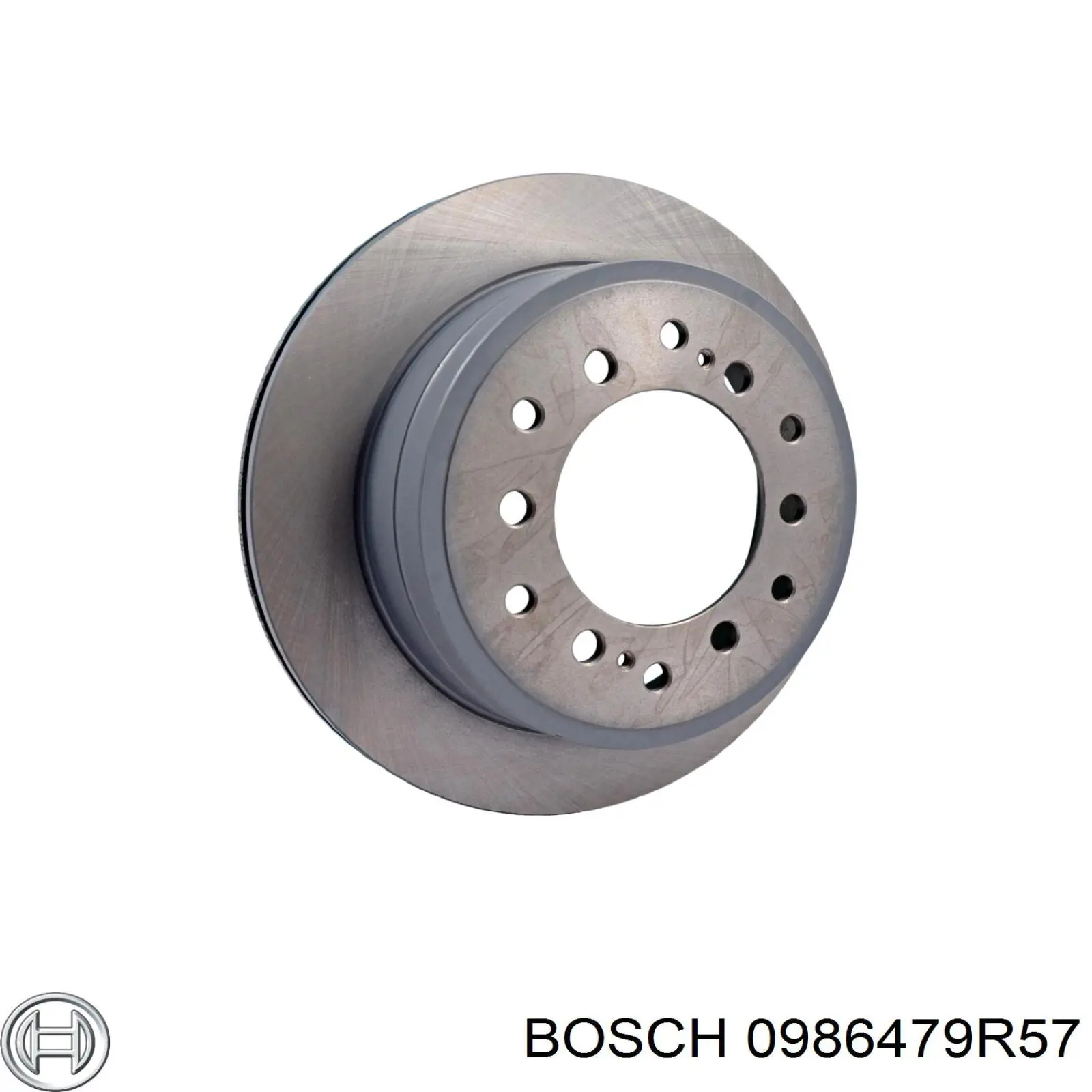 Тормозные диски 0986479R57 Bosch