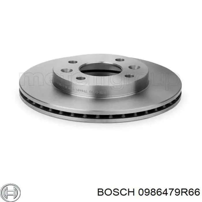 Тормоз дисковый передний Bosch 0986479R66 цена, от 21.62 USD